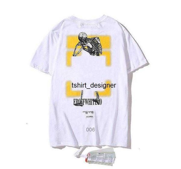 

summer luxurys mens and womens t shirt designers offs clothing loose tees man casual street graffiti shirt sweatshirt short sleeve tshirts, White;black