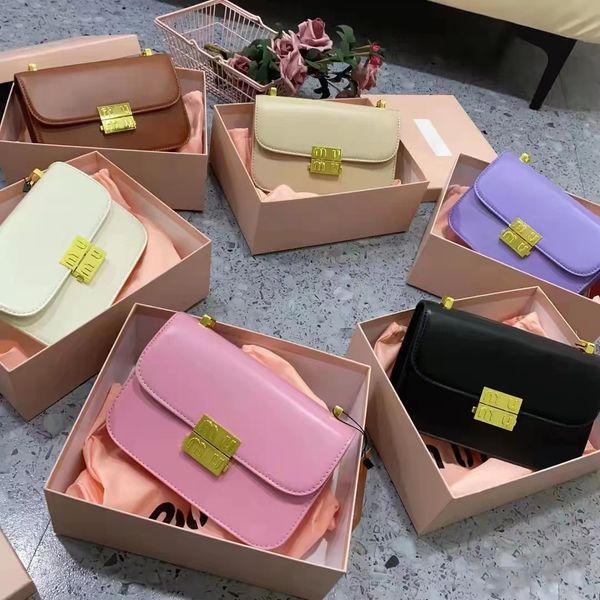 

womens miui shoulder travel bag luxury designer mens baguette weekender the tote bag genuine leather miu pochette envelope handbag clutch fl