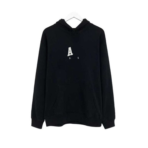 

hooded sweatshirt balencaigaity luxury design wrinkle resistant men women hooded pullover high street print winter 04-05 i66b, Black