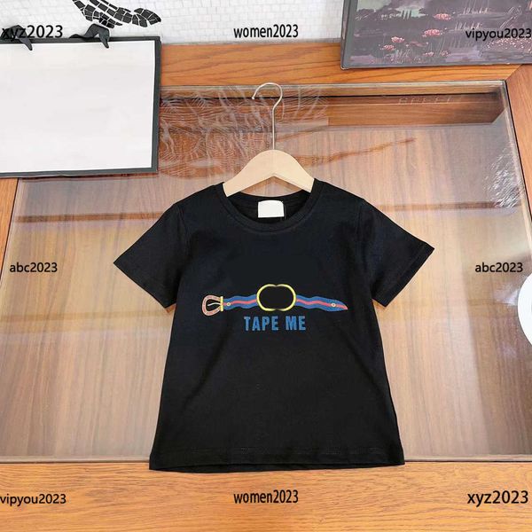 

luxury kids short sleeve zipper decoration baby t-shirt child clothing summer fashion girl print breathable round neck t shirtnew arrival, Blue