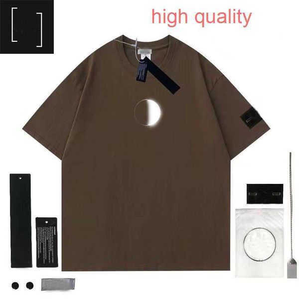 

23ss new stone design stoneisland wholesale polo shirt fashion t-shirts men heavy cotton soild mens clothing short sleeves 16 ggp4, White;black