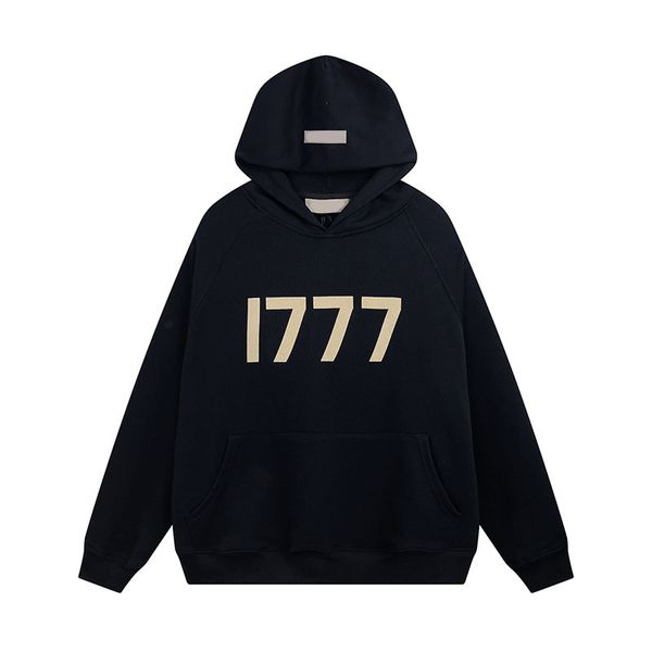 

designer hoodie men women hoodies sweatshirts simple letter logo casual loose hooded jumper, Black