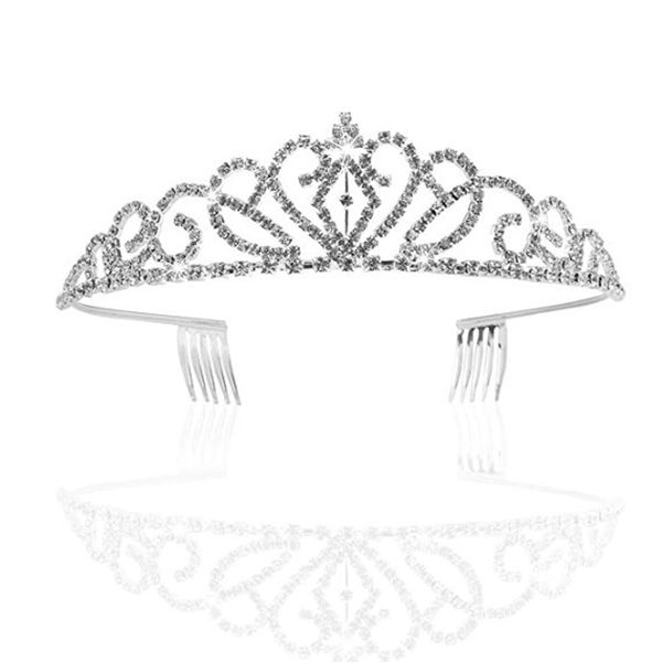 

bride jewelry crown hair band headwear rhinestone hair band headband, Silver