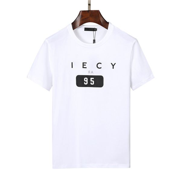 

men's t-shirt short sleeve sports casual women's summer trend designer cotton letter casual clothing9, White;black