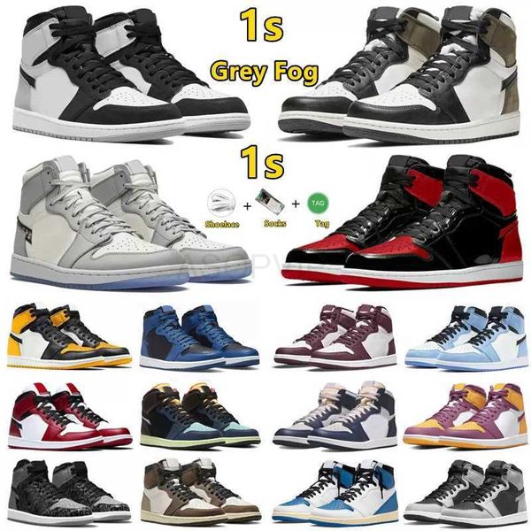 

jorden basketball shoes university blue jumpman 1s high mocha electro orange light smoke grey hyper chicago bred royal toe men running sneak