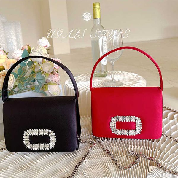 

fashion evening bags handbags for women crystal satin designer luxury boutique bag vintage diamond party flap purse totes handbag female pur