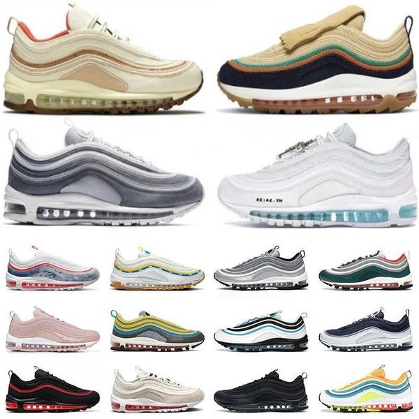 

mens running shoes 97 97s black white mens trainers sports sneakers shoes