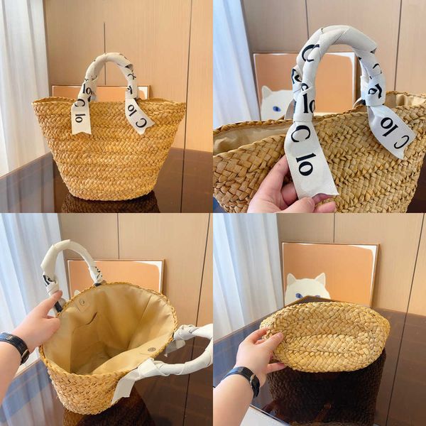 

straw bag designer bag the tote bag women summer straw weaving bag totes luxury handbag fashion classic large capacity handbags 230420