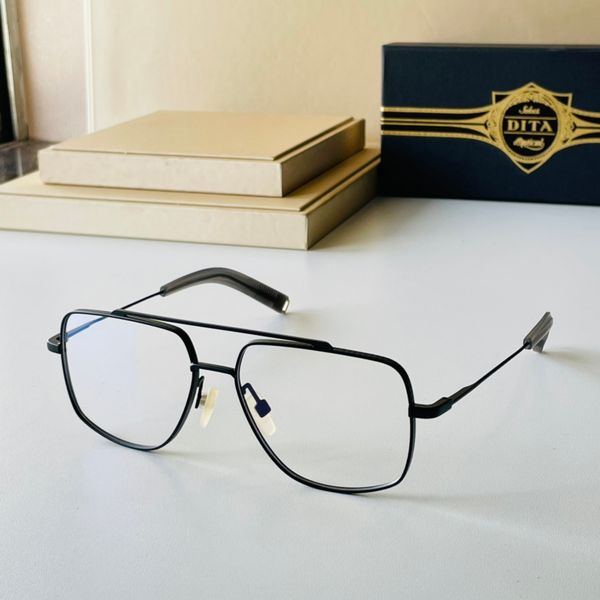 

retro box frameless trimmed sunglasses for men's dita same style sunglasses for men's trendy outdoor sports glasses, White;black