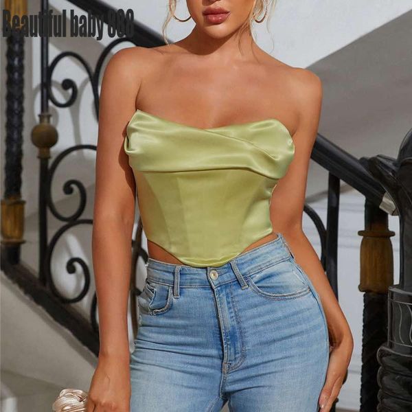 

tanks print crop camisole women corset 2022 summer off shoulder backless vintage blusas elegant club party camis, Black;white