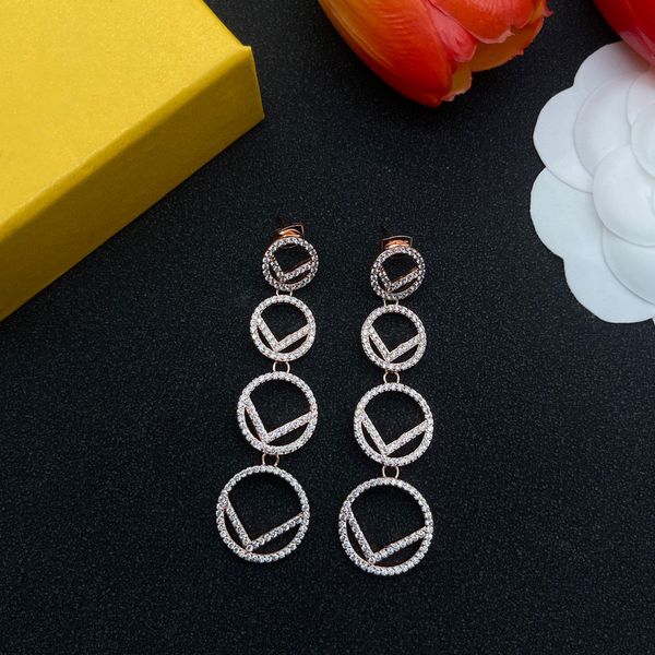 

day 18k gold plated gift luxury brand designers gold silver letters stud geometric wedding fashion brand crystal rhinestone jewelry pearl ea, Golden;silver