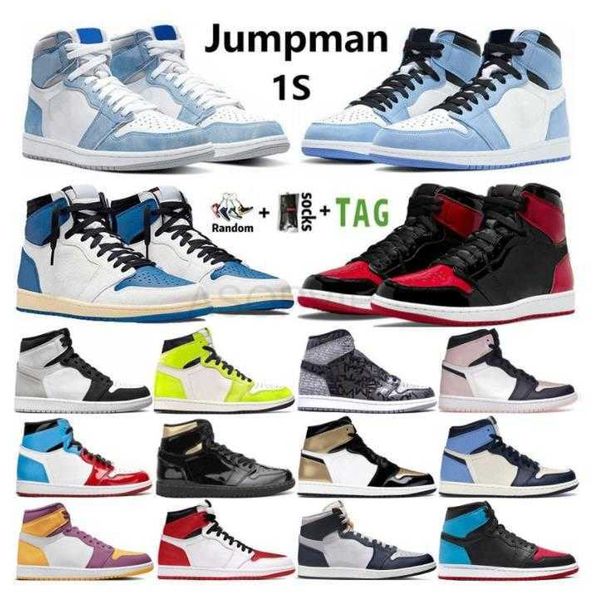

jumpman 1s basketball shoes trainers university blue high dark mocha light smoke grey hyper chicago patent bred royal men women sneakers jor