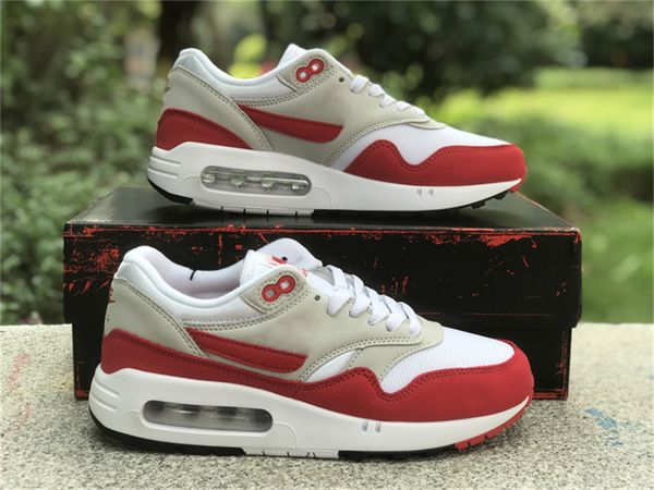 

shoes outdoor shoes&sandals air maxs 1 86 big bubble dq3989-100 white university red light neutral grey sports sneakers original 36-36