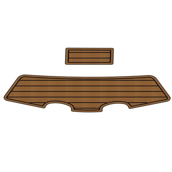 

2007-2008 seadoo challenger 180 swim platform pad boat eva foam teak floor mat
