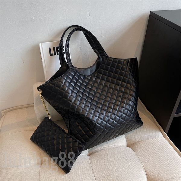 

ladies designer shoulder bag icare maxi tote sacoche oversized special birthday present for girlfriend leather bag luxury women traveling ba