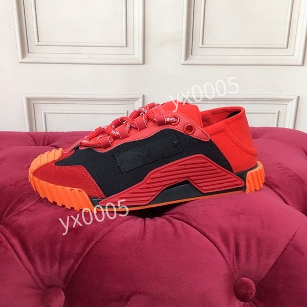 

2023new mens designer sneaker casual shoes trainers dress shoes mens leather breathable for change outdoor sports sneakers, Black