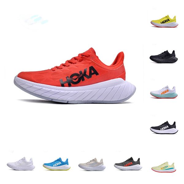 

hoka shoes one one bondi 8 clifton runner sneakers hokas carbon x 2 shadow triple black white harbor lunar rock women mens trainers samber y