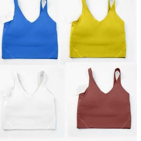 

yoga outfit lulus lemmons u-shaped bra beauty type back align tank gym clothes women casual running nude tight sports bra fitness beautiful, Gray