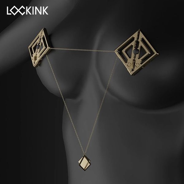 

sewing notions luxurious metal chain nipple milk clips breast clip slaves nipple clamps toys butterfly style for couples, Black