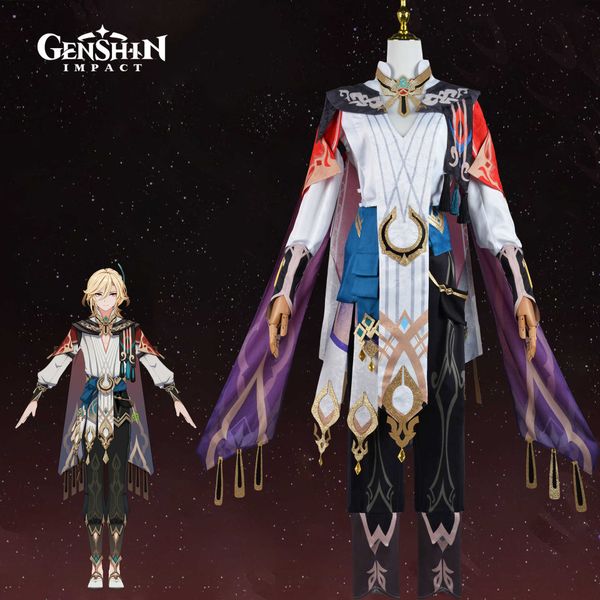 

cosplay wigs kaveh cosplay genshin impact halloween costume partty cosplay kaveh genshin wig set width cosplay anime j230502, Black