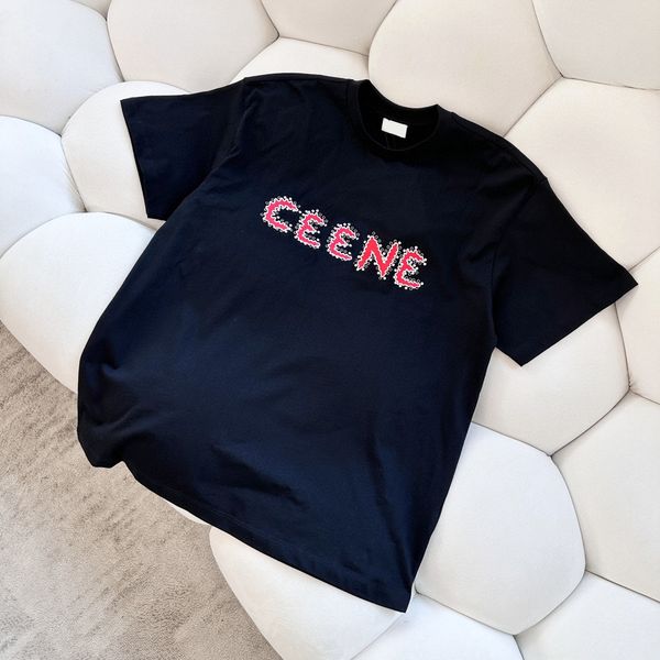 

men's plus tees & polos round neck embroidered and printed polar style summer wear with street pure cotton r211sd, Black;brown