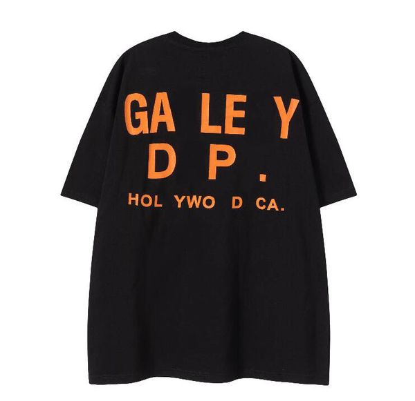 

new designer of galleryes tees depts t shirts luxury fashion t shirts mens womens tees brand short sleeve hip hop streetwear clothing cloth, White;black