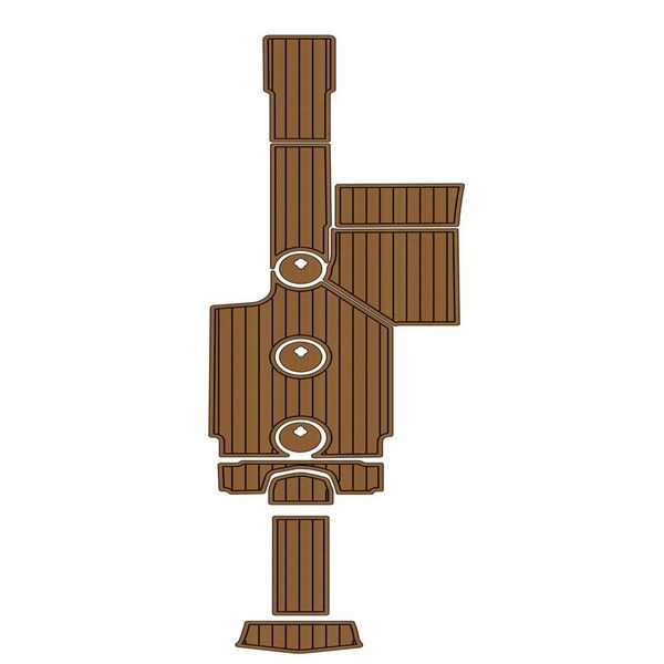 

2018 mastercraft xt20 cockpit floor pad boat eva foam teak deck flooring mat