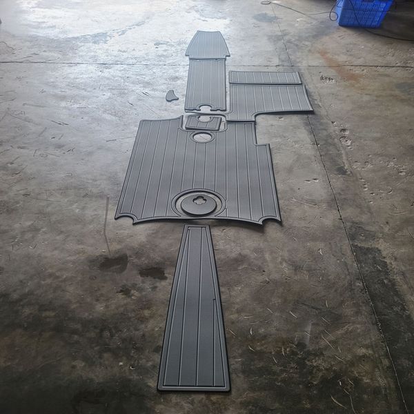 

2011 mastercraft x14v cockpit pad boat eva foam faux teak deck floor mat