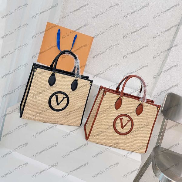 

stylisheendibags designer totes fashion beach basket bag handbag totes straw woven shopping bag purses shoulder bags raffi beach bag