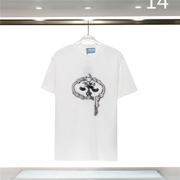 

men's t-shirts fashion men's t-shirt 2023 pradity new cotton soft anti-wrinkle retro decorative printing letters casual student lo, White;black