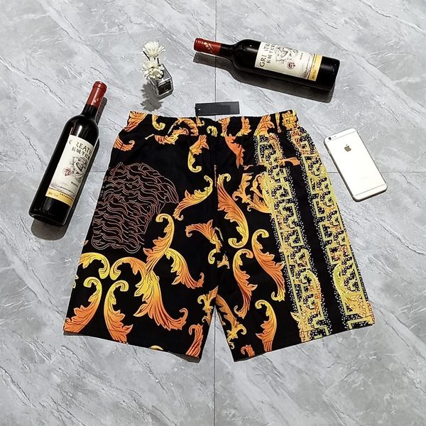 

2023 mens designer beach shorts fashion alphabet print drawstring pants loose casual pants quick dry m-3xl 11, White;black