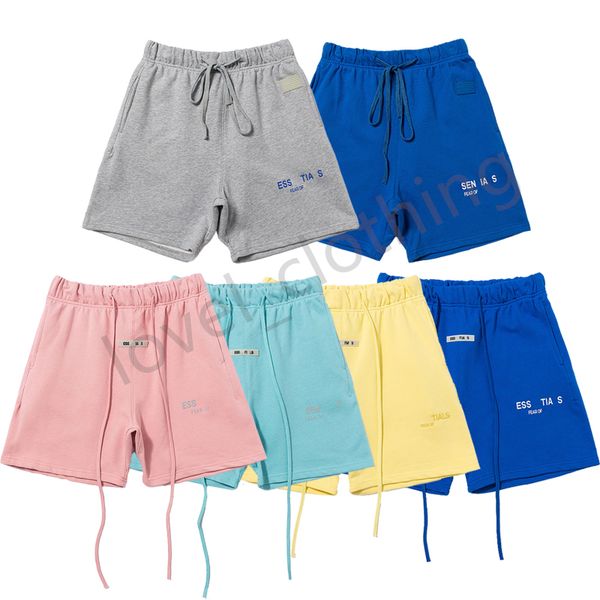 

ess mens women shorts designers summer loose running fitness sports jogging fashion god streetwears letter printing couples clothing size s-, White;black