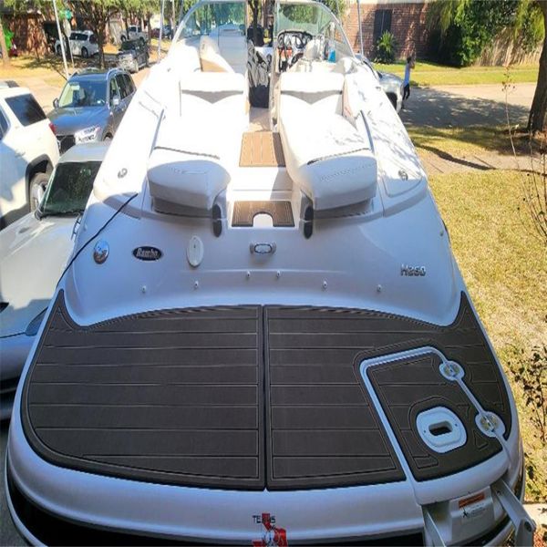 

2008 four winns h260 swim platform boat eva foam faux teak deck floor pad mat