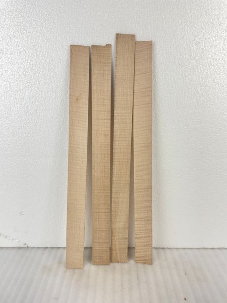 

the factory produces a set of 4 pieces - violin side panels made of high-quality maple side panels and flame maple accessories