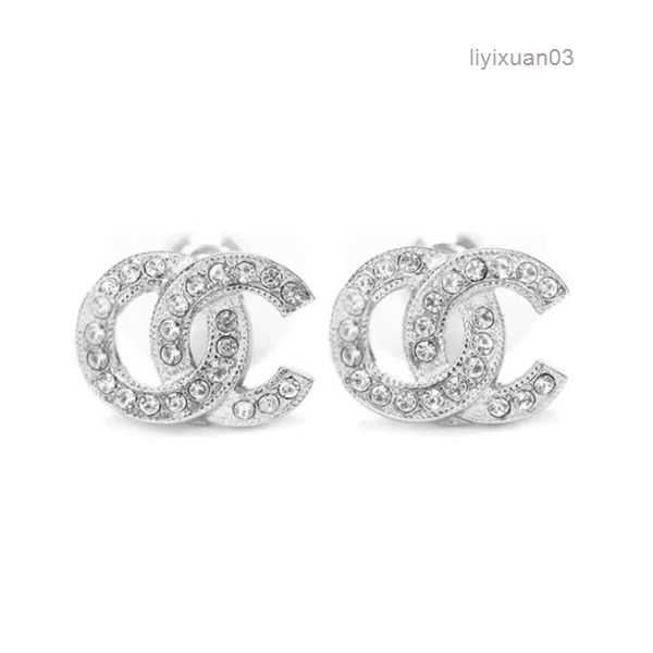 

stud fashion stud earrings woman luxury designer earring multi colors c letter jewelry women 18k diamond wedding gifts 4 ktd0ktd0w32eqv2p, Golden;silver