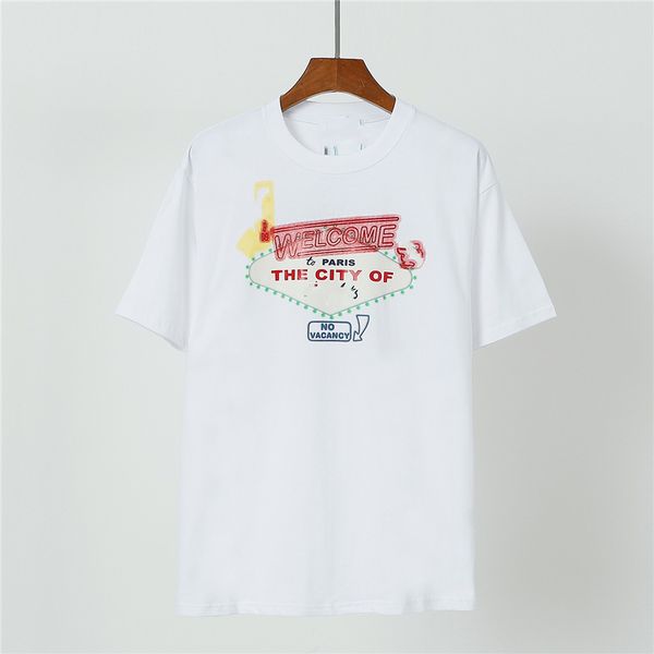 

fashion men's t-shirt luxury design2023 langfannity men's t-shirts retro decoration cotton soft anti-wrinkle letter printing casua, White;black