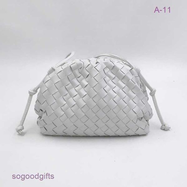 

mini bottegas bag jodie venetas woven bag women's 2023 new cloud high sense one shoulder messenger sweet fashion dumpling tide 2slr wit