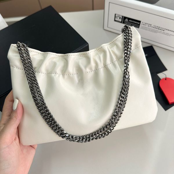 

5a luxury designer bag nobo shoulder chain bag armpit high fashion bag fashion casual embroidery classic black and white