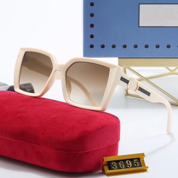 

Woman Sunglasses Designer Women Sunglasses Fashion Brand Summer Polarized Glasses UV400 Black Beige Color