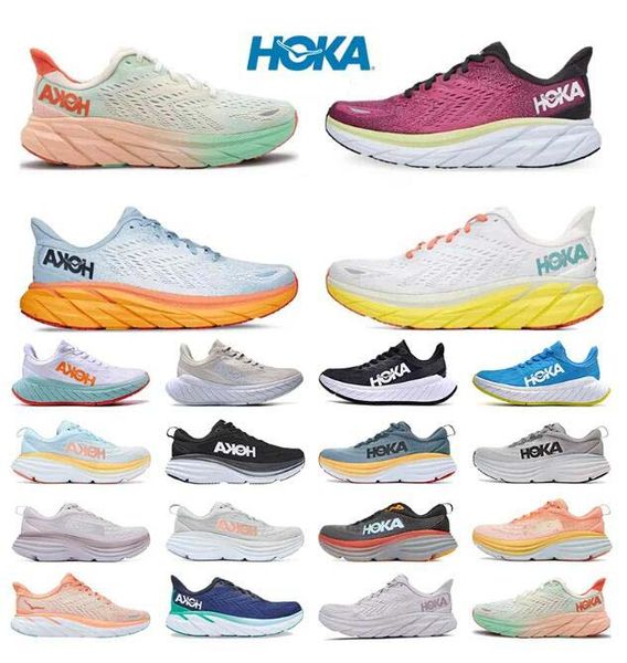 

casual hoka shoes bondi 8 hokas one one clifton carbon x 2 triple black white sneakers harbor mist lunar rock amber yellow pear summer shado