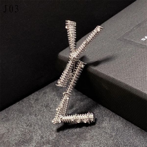

classical brooch designer letter retro gift gold color pins women fashion broche large beads female clothes suit alloy brooch for hats class, Gray