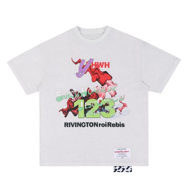 

men's plus tees print t shirt 23ss apparel, Black;brown