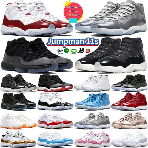 

jumpman 11s basketball shoes men women 11 cherry midnight navy velvet cool grey 25th anniversary bred pure violet 72-10 gamma blue citrus me