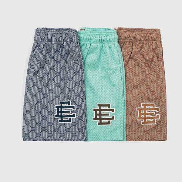 

men's shorts eric emanuel basic short ee mens york city skyline fitness summer basketball workout mesh beach football sports pants r02x, White;black