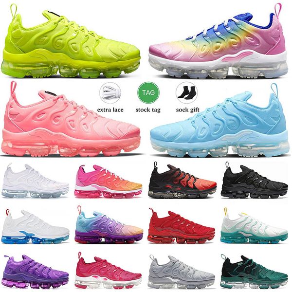 

tn plus running shoes tns mens women triple white black university blue air tennis ball coquettish purple womens mens trainers outdoor sport