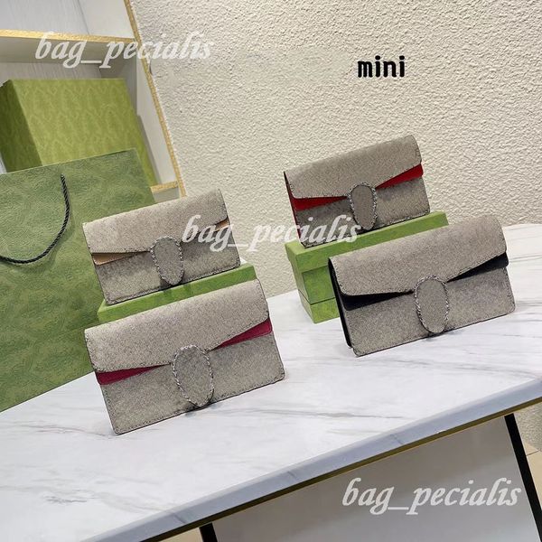

designer bag shoulder bag vintage retro classic print plaid flower woc chain wallet ladies leather canvas handbag multiple styles sizes colo