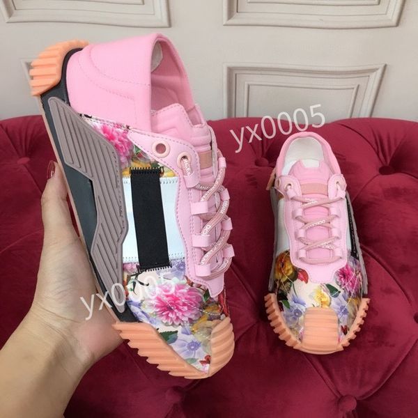 

2023new men designer sneaker casual shoes trainers dress shoes womens leather breathable for change outdoor sports sneaker, Black