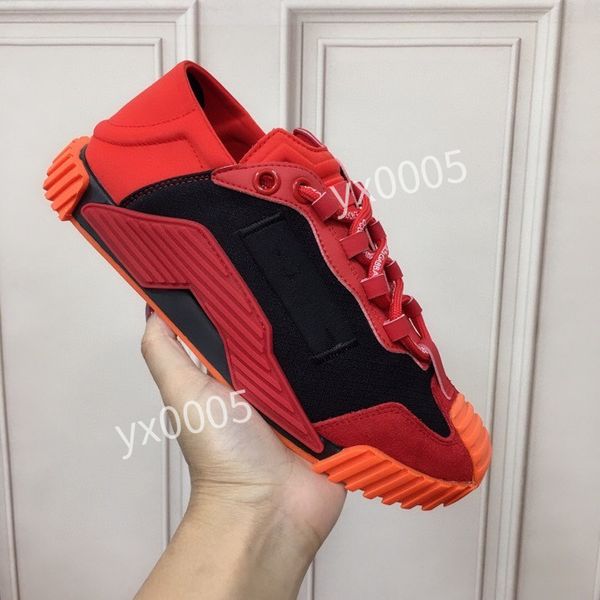 

mens designer sneaker casual shoes trainers dress shoes mens leather breathable for change outdoor sports sneakers, Black