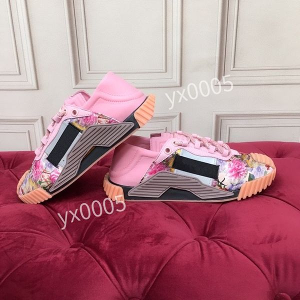 

new men designer sneaker casual shoes trainers dress shoes womens leather breathable for change outdoor sports sneaker, Black