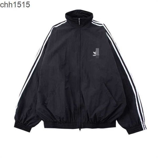 

balenciga h version original quality 22fw sports ribbon suit rhu3, Black